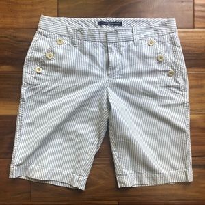 Gap seersucker Bermuda shorts